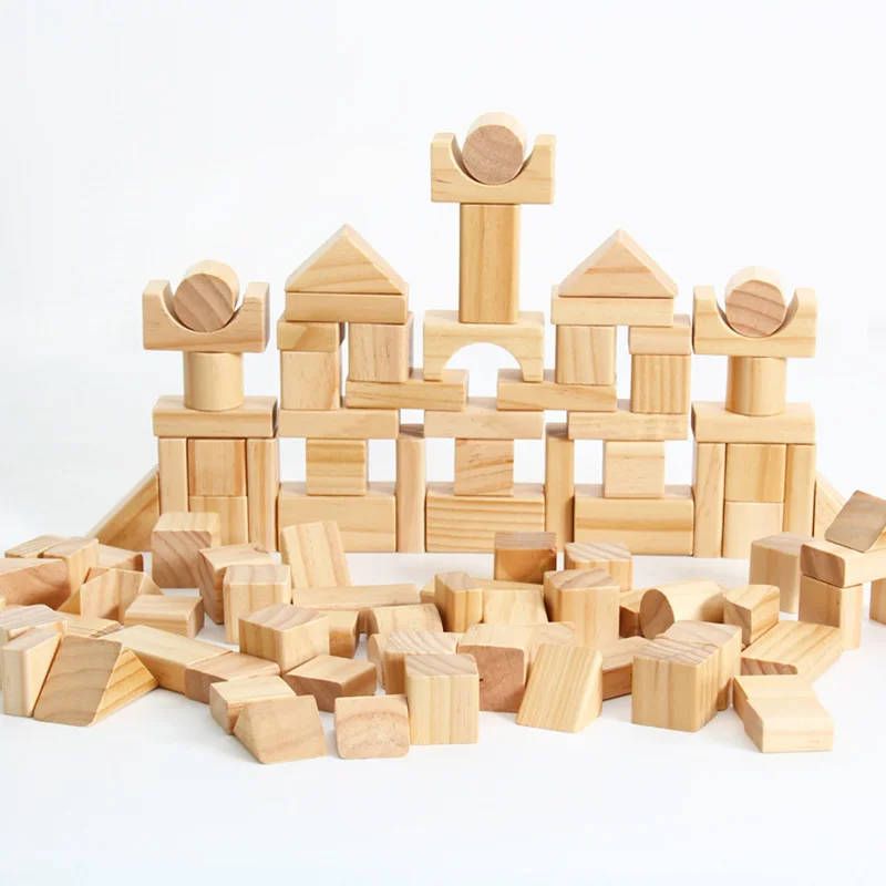 Wooden Toy Building Blocks - Image 4