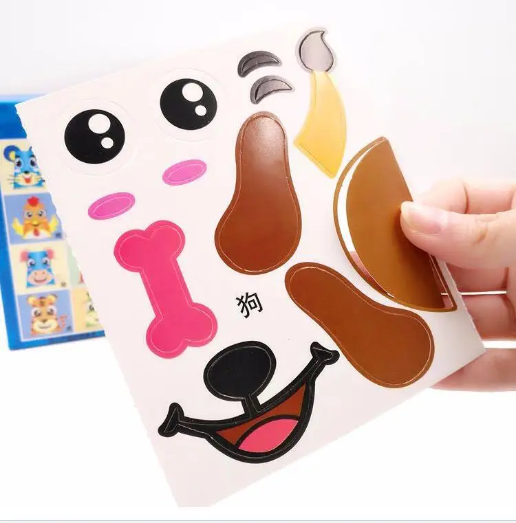 Children 3D handmade paper cups sticker kit - Image 3