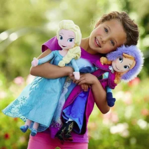 Frozen Snow Queen Elsa & Princess Anna stuffed Dolls