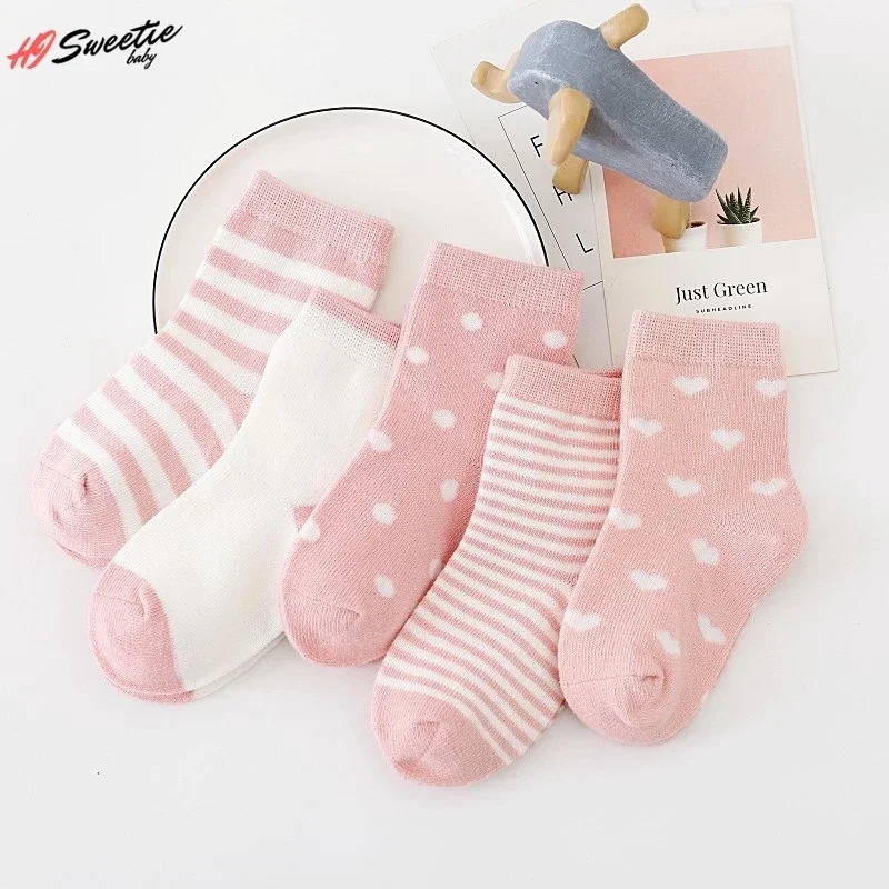 5Pairs Baby and Toddler Socks - Image 4