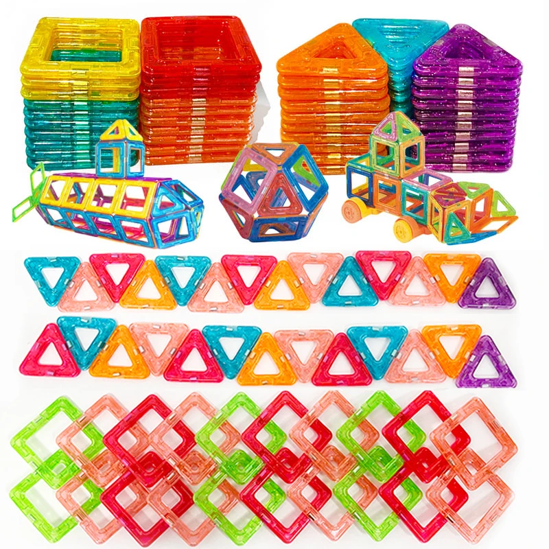 64-184 Magnetic Building Blocks - Image 2