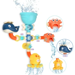 Baby Bath Toys Bathtub DIY Pipes Tubes