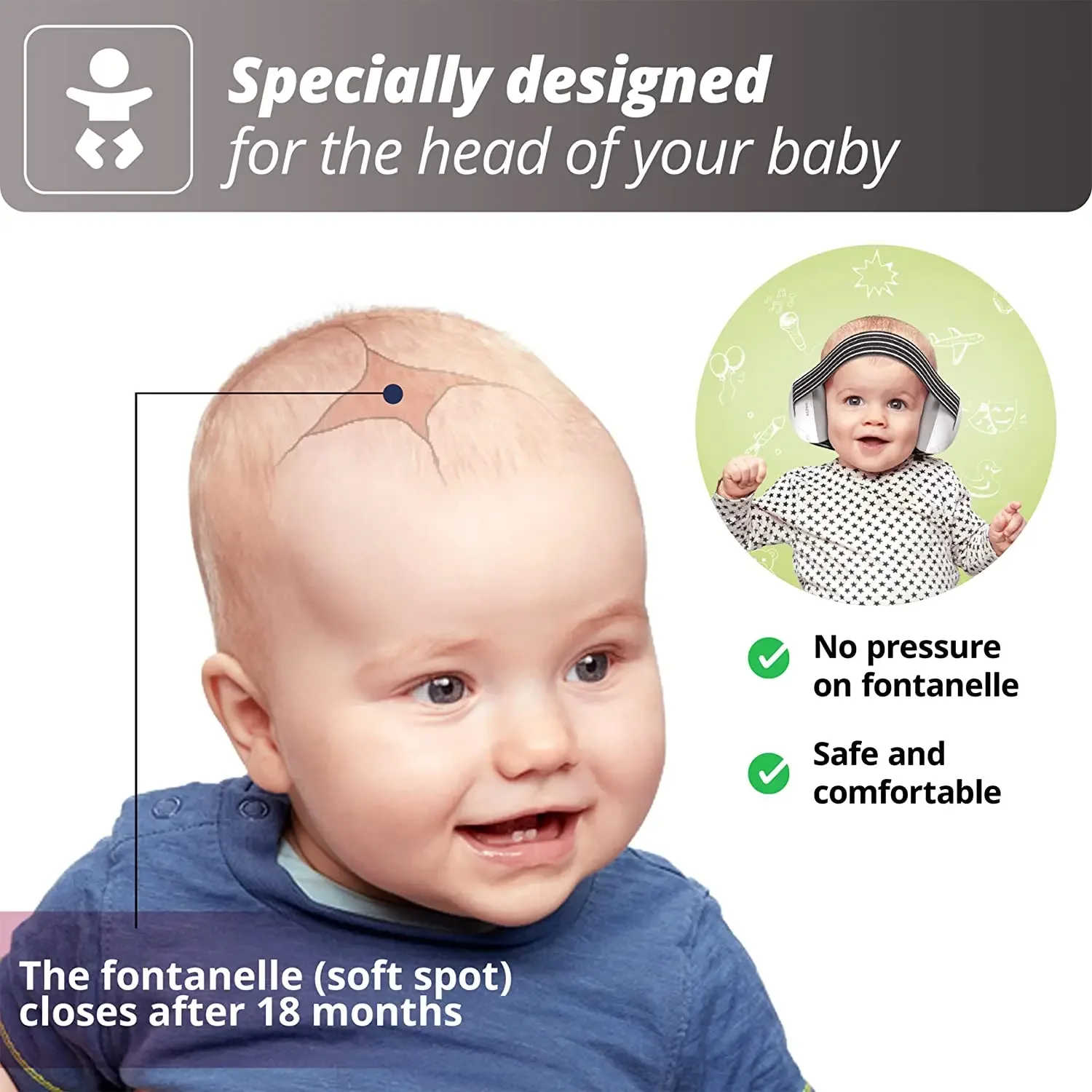 Noise Reduction Earmuffs for Babies and Toddlers - Image 4