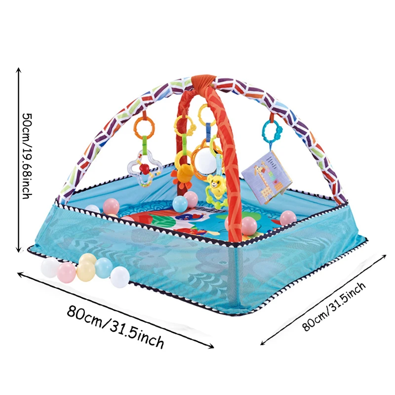 Baby Fitness Blanket Multifunctional Educational Mat - Image 5