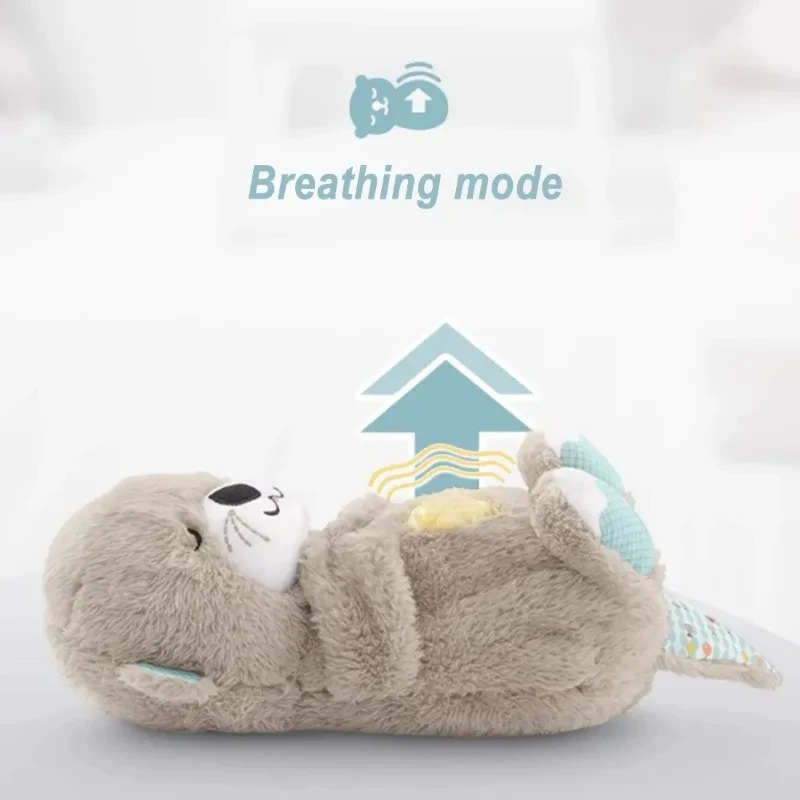 Breathing Bear Baby Soothing Plush Doll Toy - Image 3