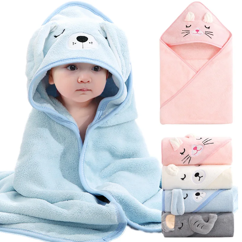 Animal Hooded Bath Towels