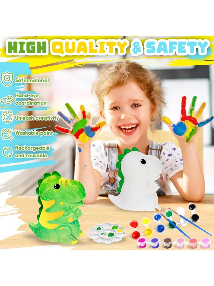 Painting Dinosaur Lamp - Image 2