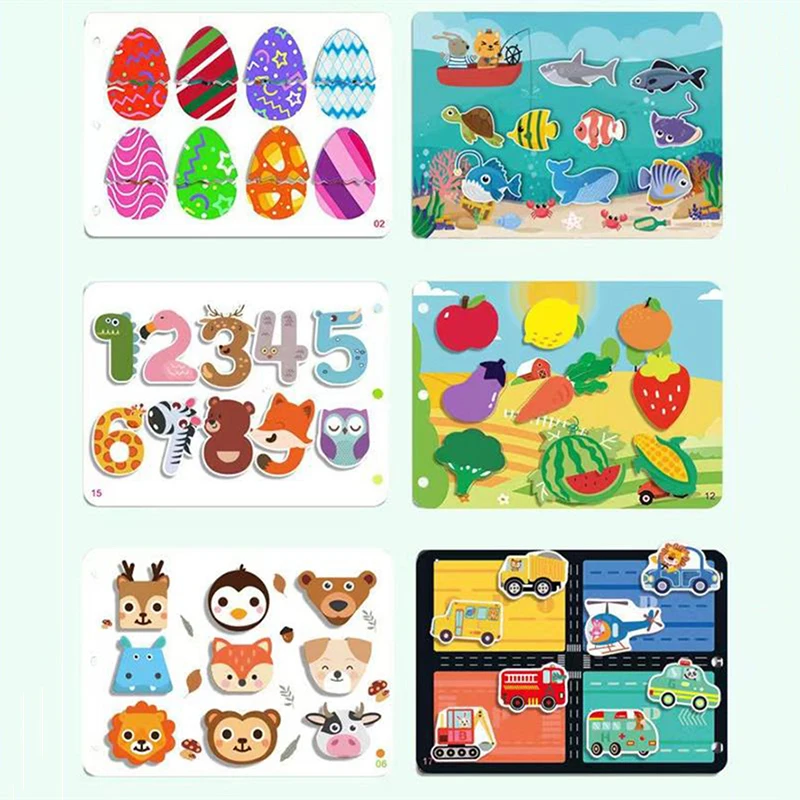 Montessori Children Matching Game Toys - Image 4