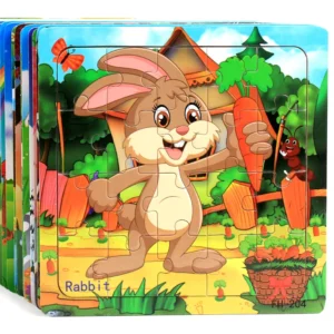 Montessori 20 Piece Wooden Puzzle