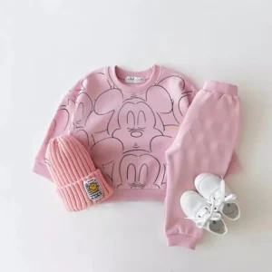 Mickey Full Printed Sweatshirts+pants