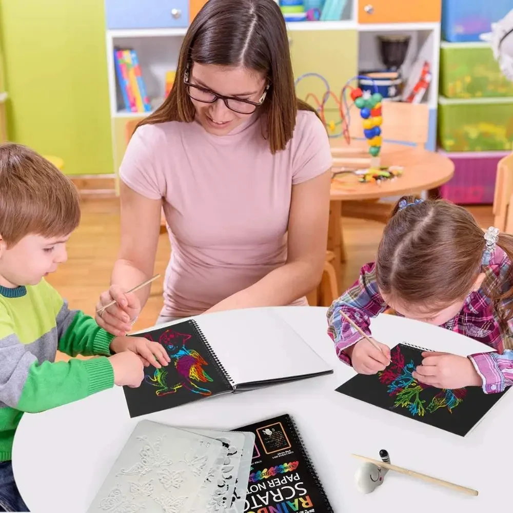 Rainbow Magic Scratch Off Paper Set - Image 3