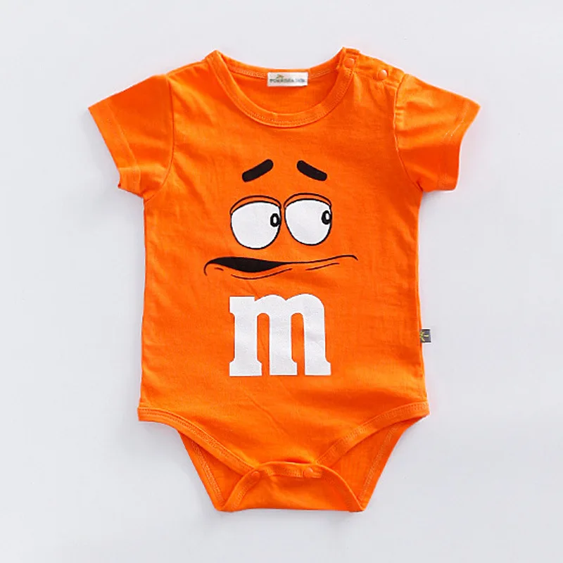 Thin Cotton 3-24M Short Sleeve Romper - Image 3